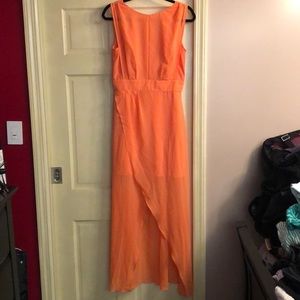 CUSP Tidal wave maxi dress